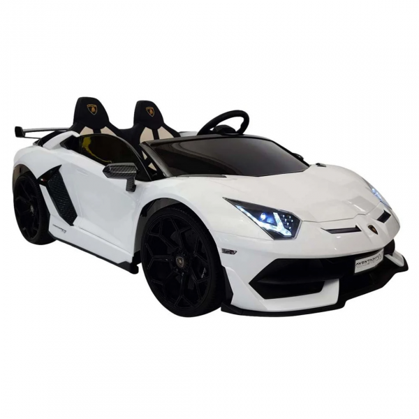 Mini Motos Remote Control Lamborghini Aventador SVJ 24 Volt DRIFT Car ...