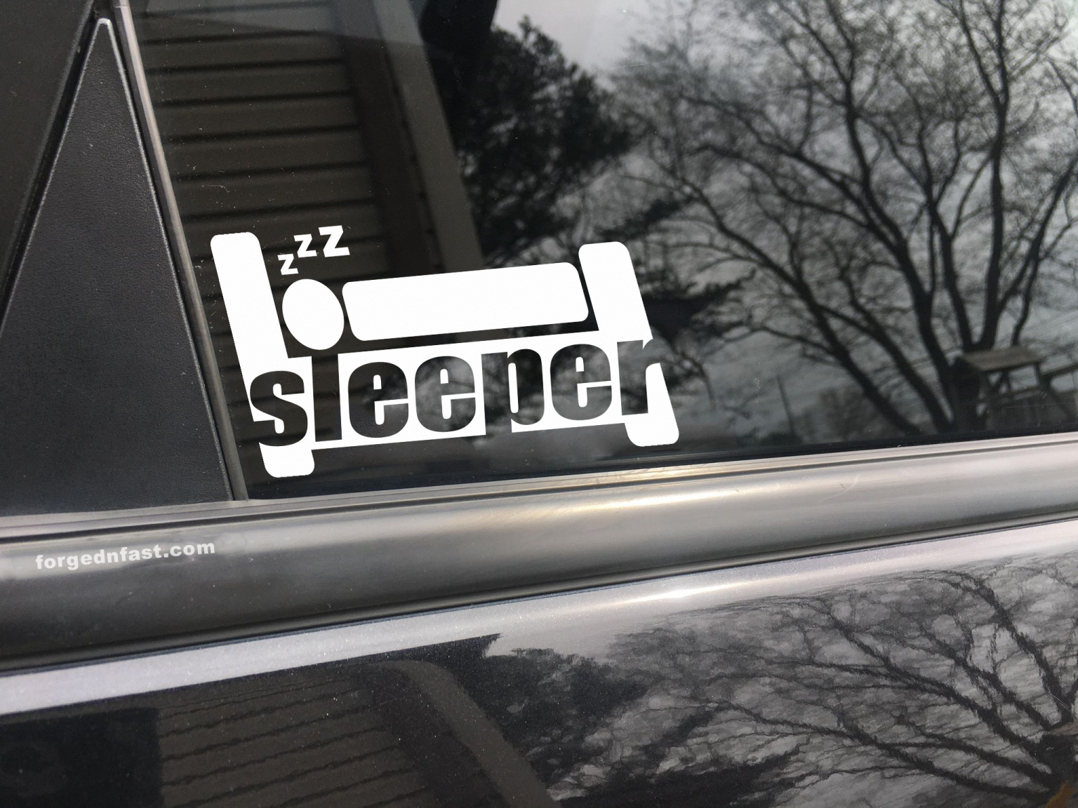 Sleeper, car decal, bumper sticker, truck decal, funny car decal ...