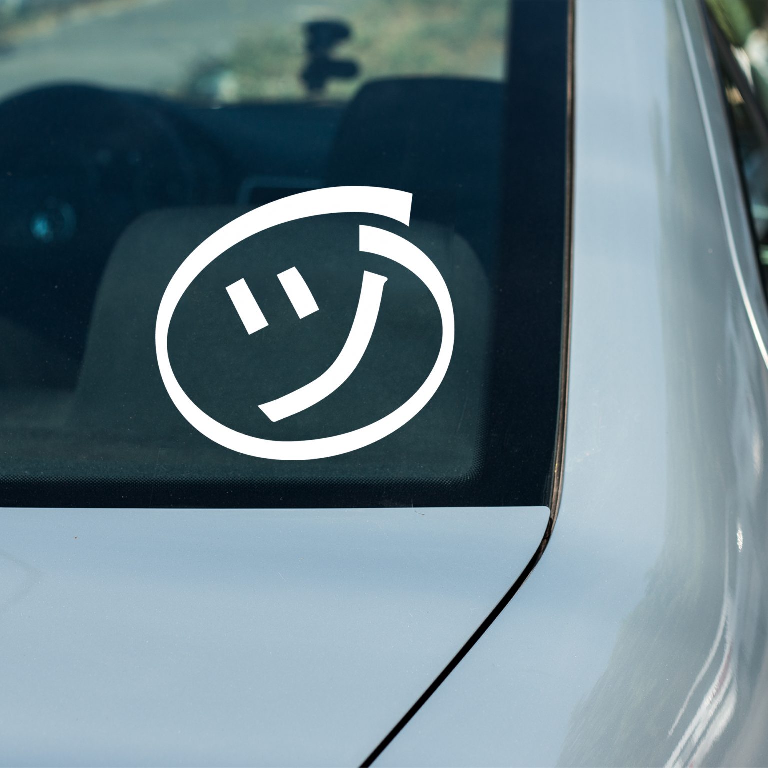 Smiley face, cool decal,car sticker decal - Forged N Fast