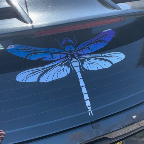 Dragonfly, Huge Car Decal, JDM, Cool Car Decal, Funny Decal, Artistic