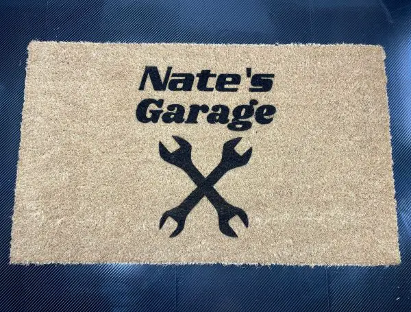 Custom Garage Carpet, Car Guy, Father’s Day, Custom Garage Gift, Wrench, Mechanic Tool, Car Guy Gift